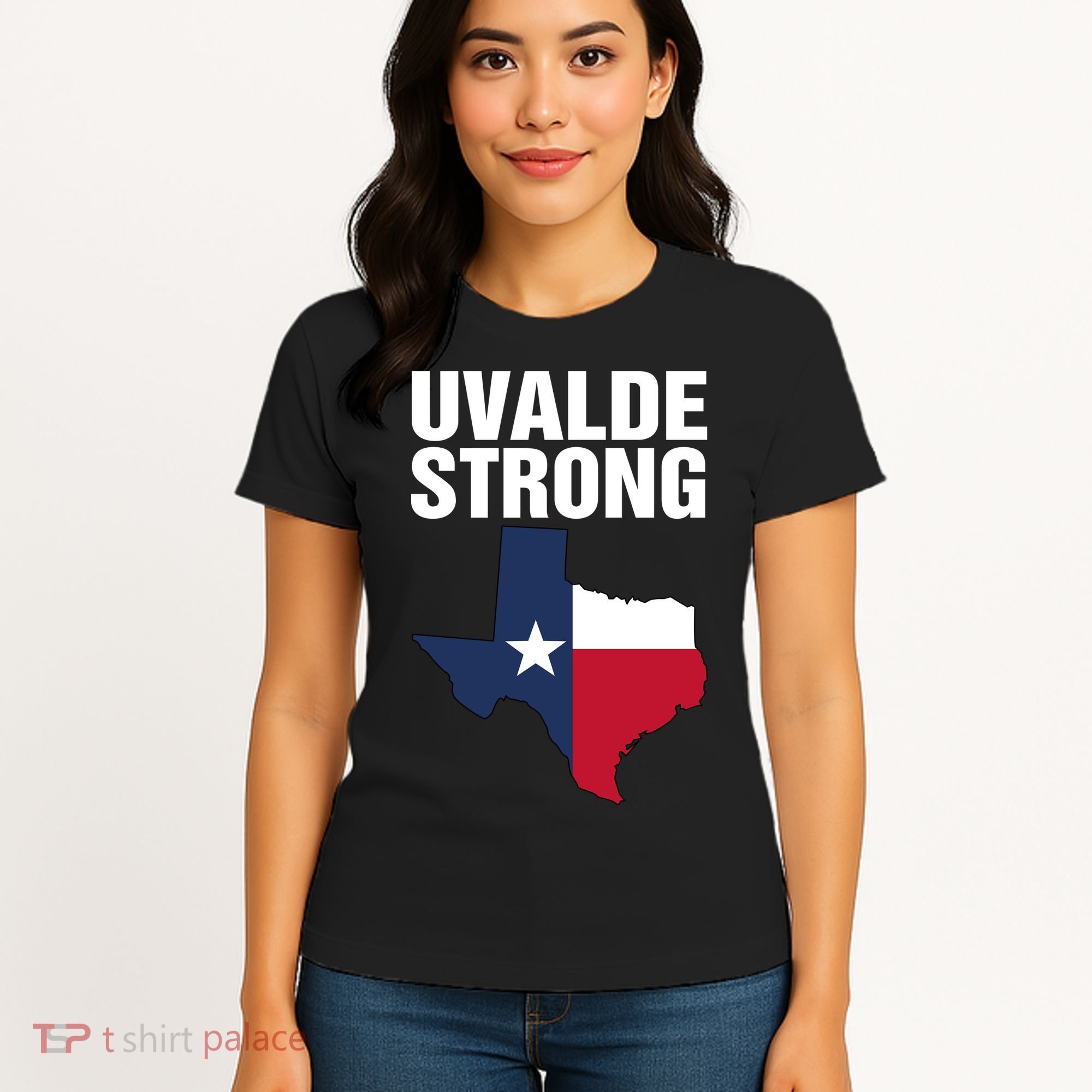 Uvalde Strong Shirt Pray For Texas Uvalde Strong Trendy Women's T-Shirt