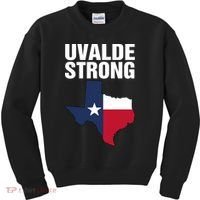 Uvalde Strong Shirt Pray For Texas Uvalde Strong Trendy Kids Sweatshirt thumb 0