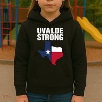 Uvalde Strong Shirt Pray For Texas Uvalde Strong Trendy Kids Hoodie thumb 3