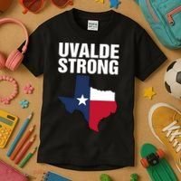 Uvalde Strong Shirt Pray For Texas Uvalde Strong Trendy Kids T-Shirt thumb 3