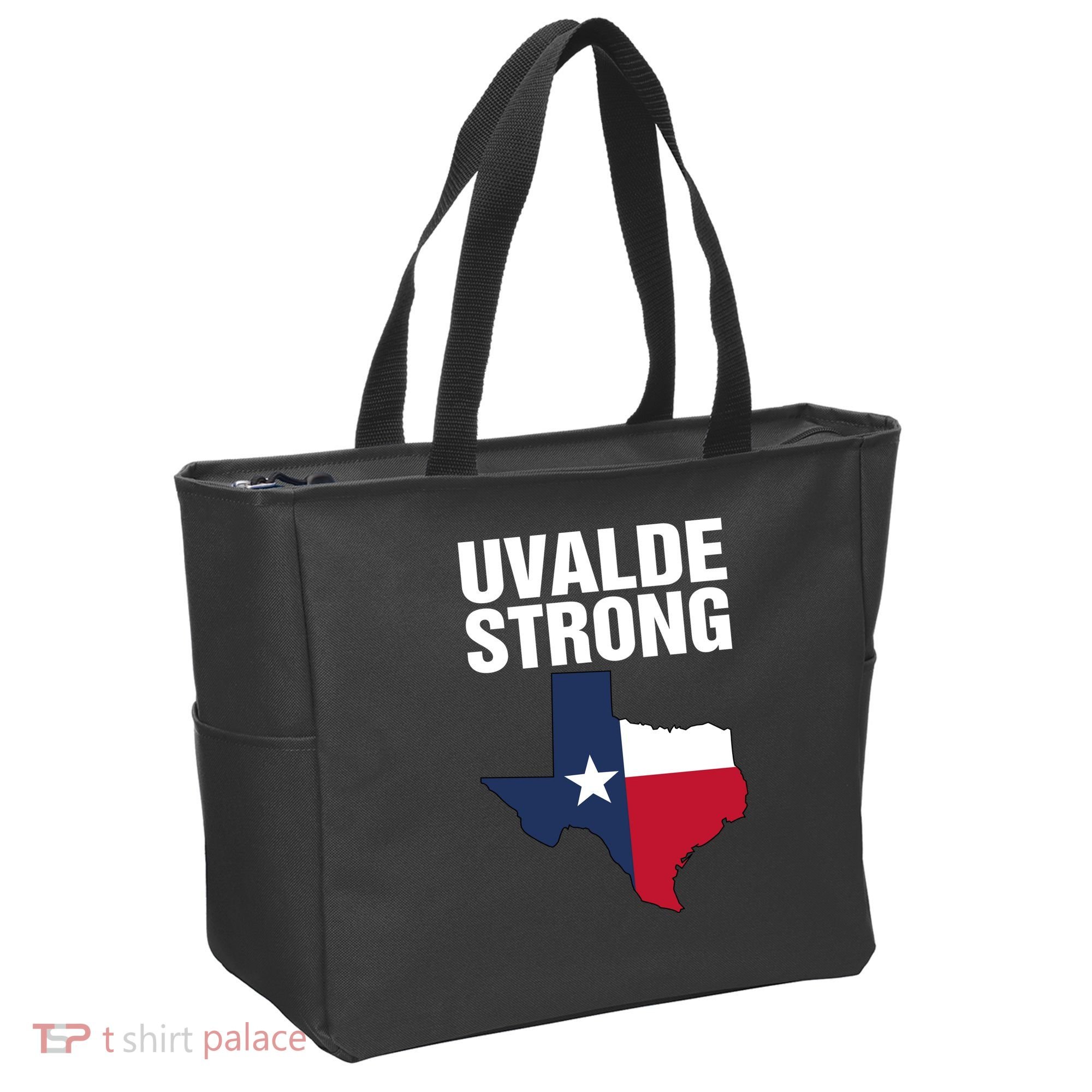 Uvalde Strong Shirt Pray For Texas Uvalde Strong Trendy Tote Bag