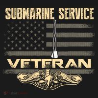 Us Submarine Service Veteran For Veteran Submariner Doggie Tank thumb 4