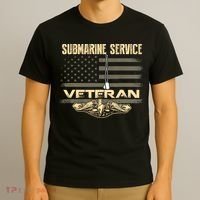Us Submarine Service Veteran For Veteran Submariner T-Shirt thumb 3