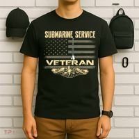 Us Submarine Service Veteran For Veteran Submariner T-Shirt thumb 6