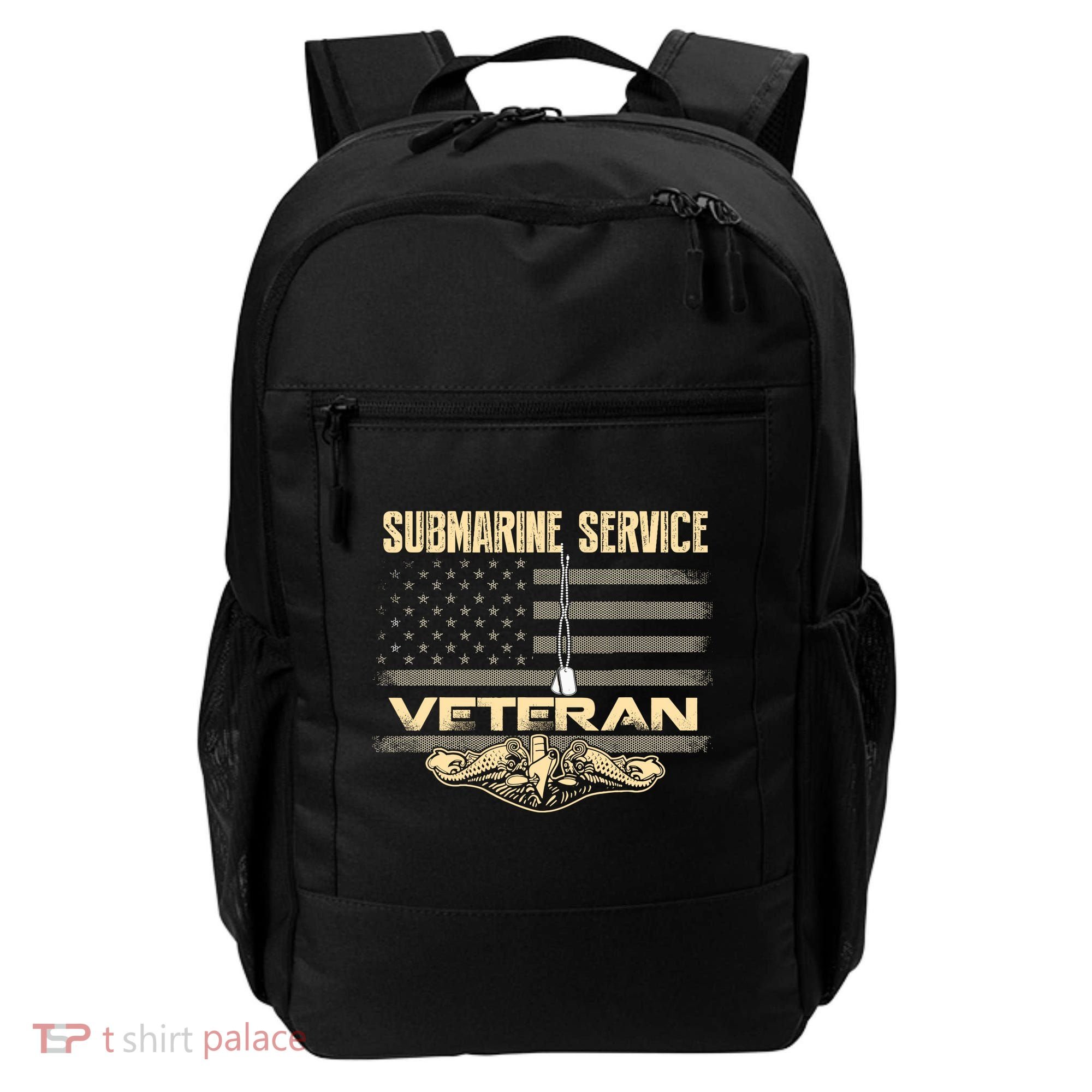 Us Submarine Service Veteran For Veteran Submariner Backpack