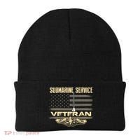 Us Submarine Service Veteran For Veteran Submariner Beanie thumb 0