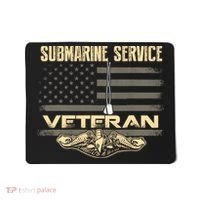 Us Submarine Service Veteran For Veteran Submariner Mousepad thumb 0