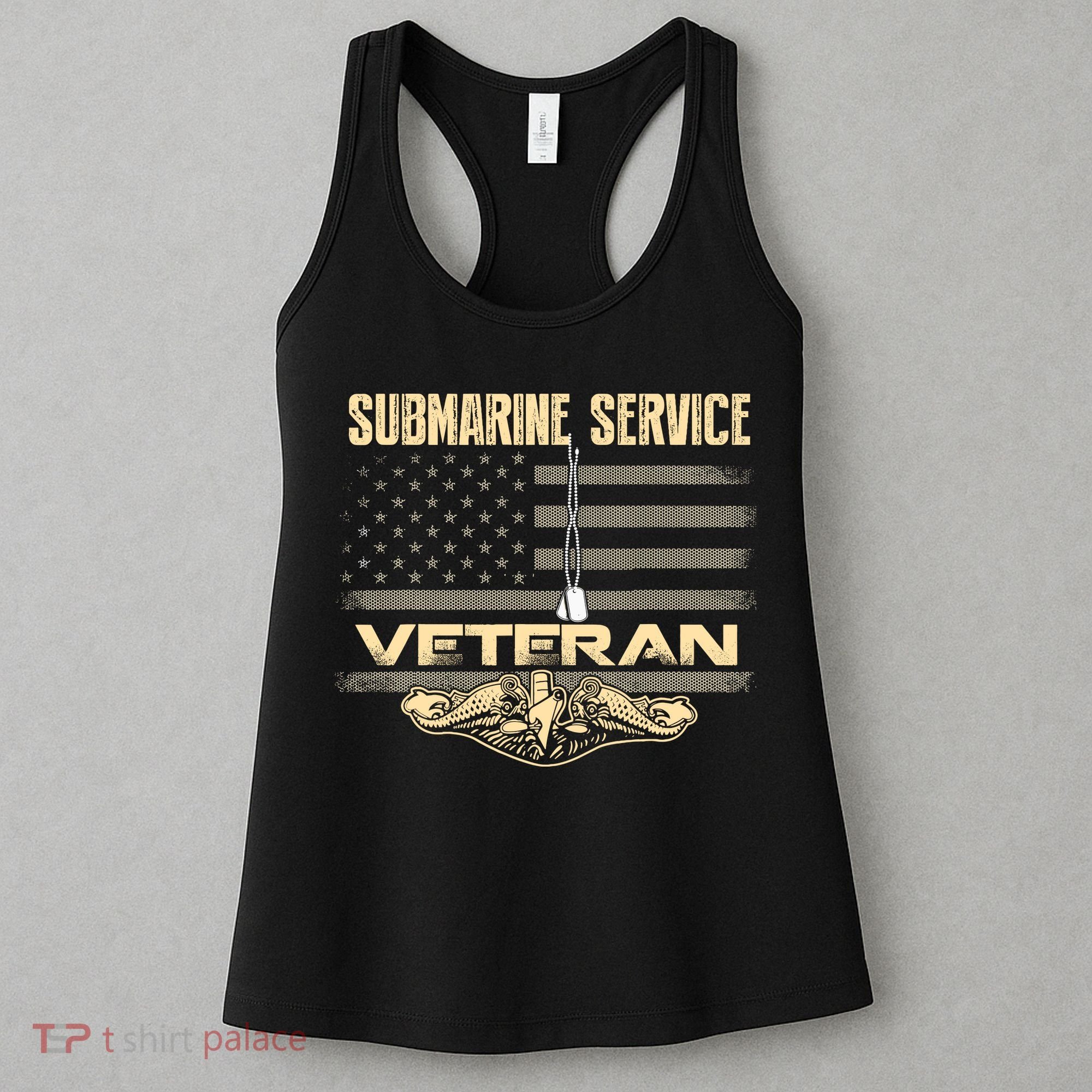 Us Submarine Service Veteran For Veteran Submariner Women's Tank Top