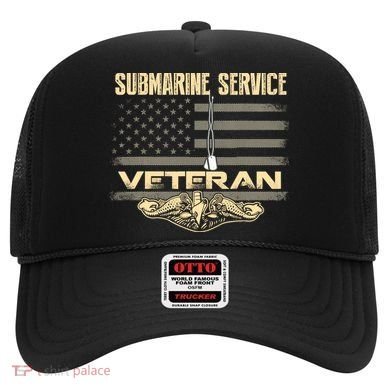 Us Submarine Service Veteran For Veteran Submariner Hat
