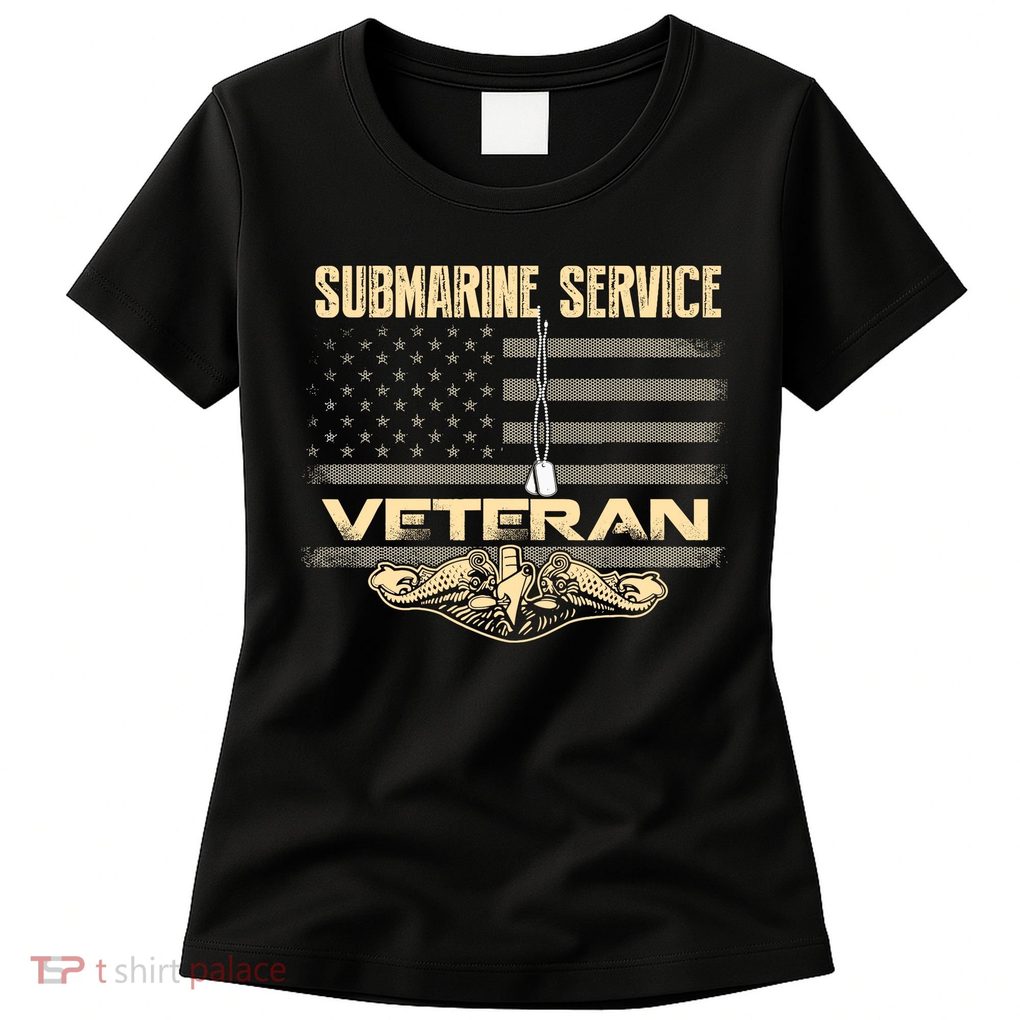 Us Submarine Service Veteran For Veteran Submariner Women's T-Shirt