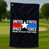 USSF Making The Galaxy Great Again Golf Towel thumb 1