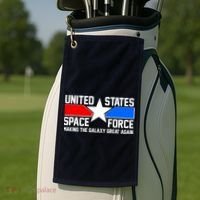 USSF Making The Galaxy Great Again Golf Towel thumb 2
