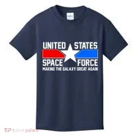 USSF Making The Galaxy Great Again Kids T-Shirt thumb 0