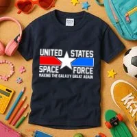 USSF Making The Galaxy Great Again Kids T-Shirt thumb 3