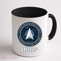 USSF Space Force Dept Of The Air Force Logo Coffee Mug thumb 1