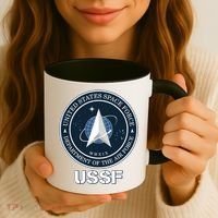 USSF Space Force Dept Of The Air Force Logo Coffee Mug thumb 3
