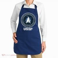 USSF Space Force Dept Of The Air Force Logo Apron thumb 2