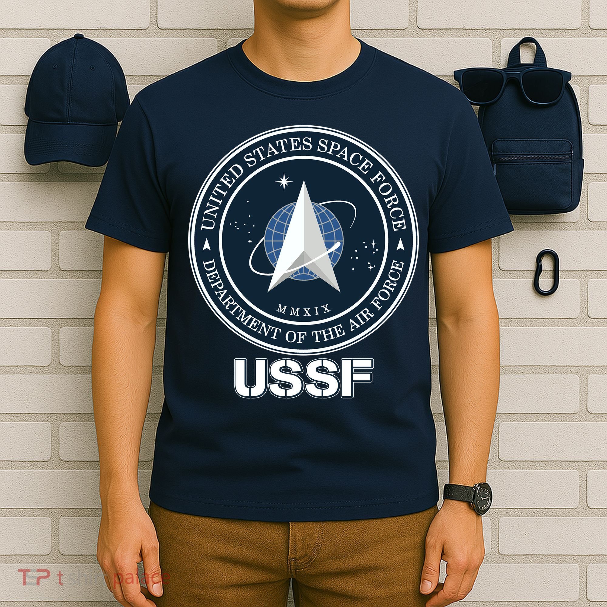 USSF Space Force Dept Of The Air Force Logo T-Shirt