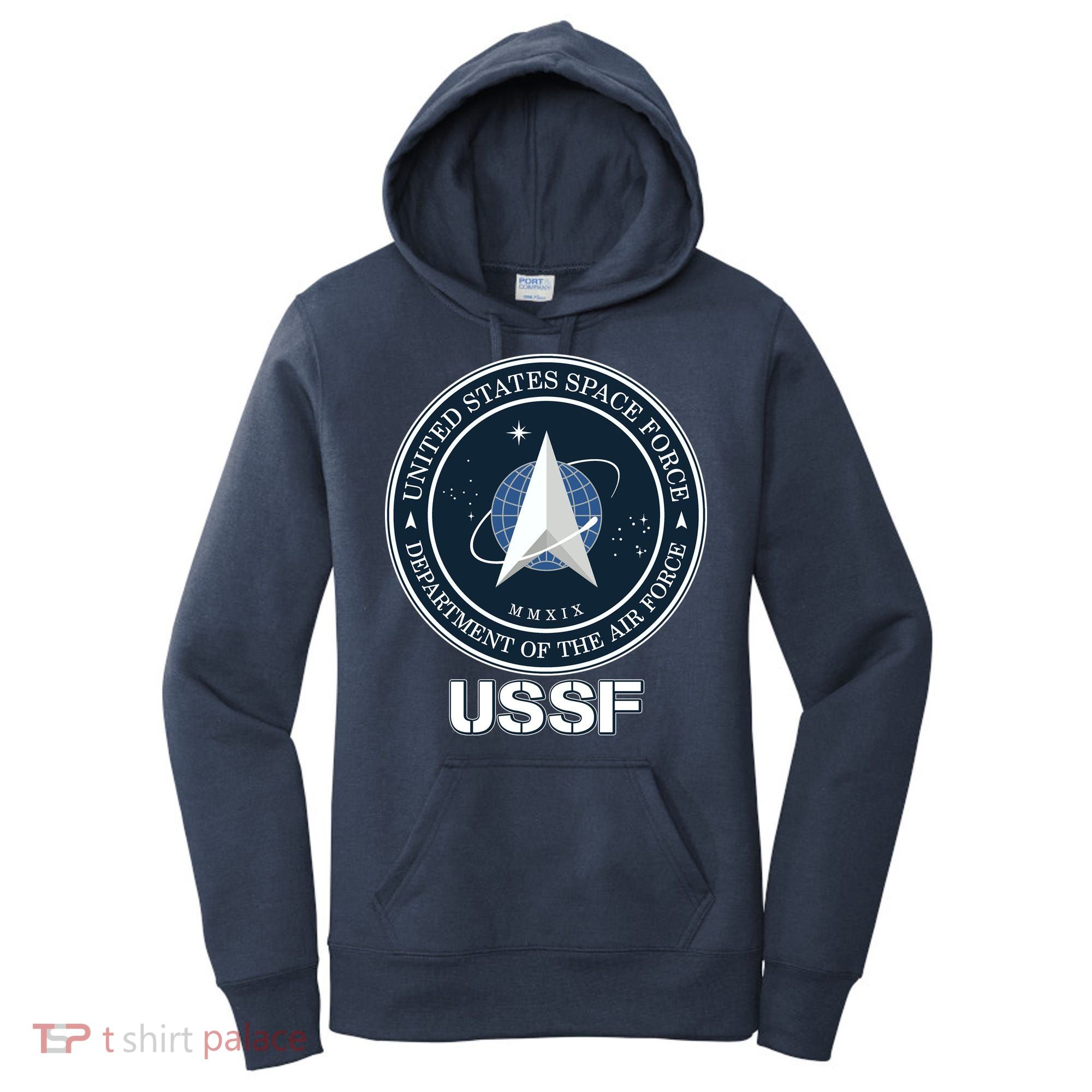 USSF Space Force Dept Of The Air Force Logo Women's Hoodie