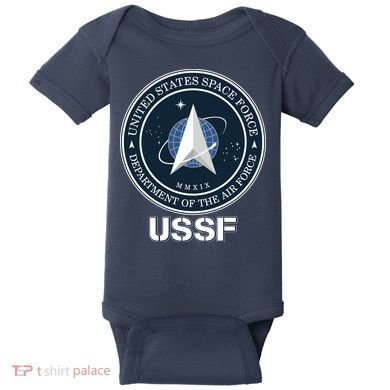 USSF Space Force Dept Of The Air Force Logo Baby Bodysuit