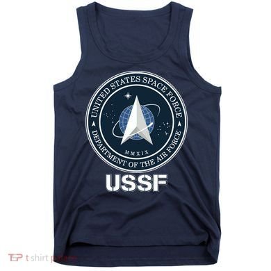 USSF Space Force Dept Of The Air Force Logo Tank Top