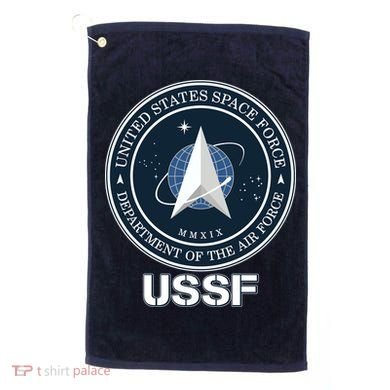 USSF Space Force Dept Of The Air Force Logo Golf Towel