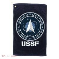 USSF Space Force Dept Of The Air Force Logo Golf Towel thumb 0
