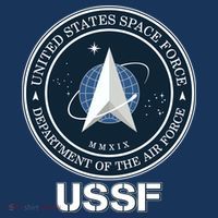 USSF Space Force Dept Of The Air Force Logo Visor thumb 3