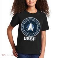 USSF Space Force Dept Of The Air Force Logo Kids T-Shirt thumb 2