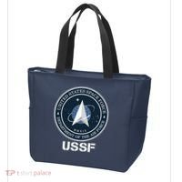 USSF Space Force Dept Of The Air Force Logo Tote Bag thumb 3