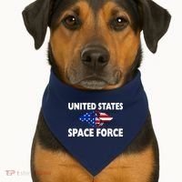 USSF United States Space Force USA-Made Doggie Bandana thumb 1