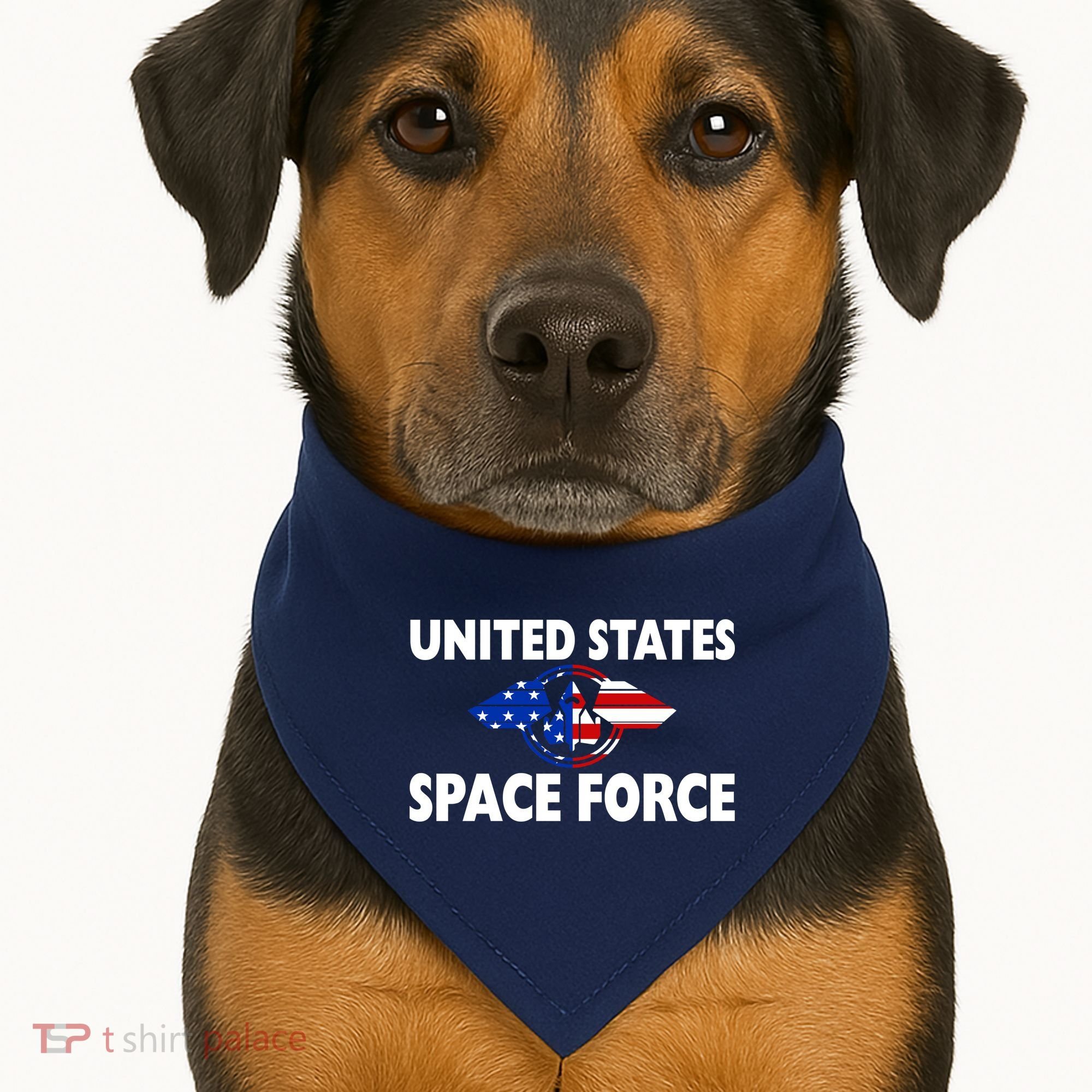 USSF United States Space Force USA-Made Doggie Bandana