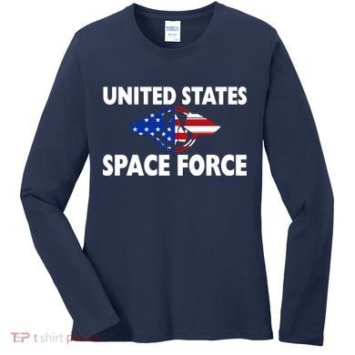 USSF United States Space Force Women's Long Sleeve Shirt
