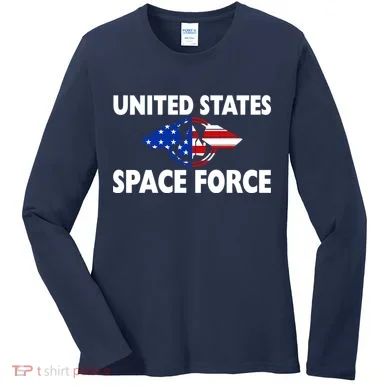 USSF United States Space Force Women's Long Sleeve Shirt