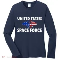USSF United States Space Force Women's Long Sleeve Shirt thumb 0