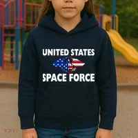 USSF United States Space Force Kids Hoodie thumb 3