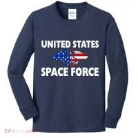 USSF United States Space Force Kids Long Sleeve Shirt thumb 0