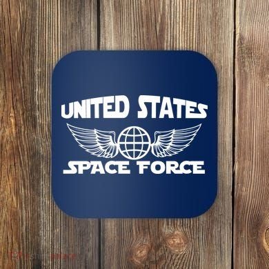 USSF United States Space Force Logo Coaster