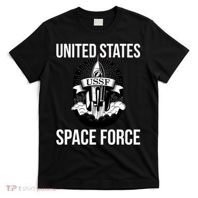 USSF United States Space Force Rocket Blast T-Shirt