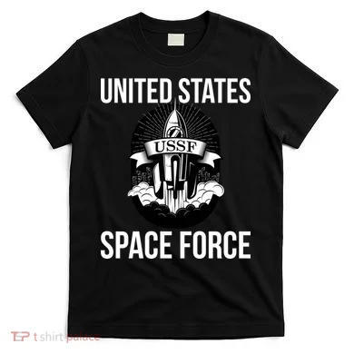 USSF United States Space Force Rocket Blast T-Shirt