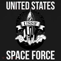 USSF United States Space Force Rocket Blast Women's Hoodie thumb 2