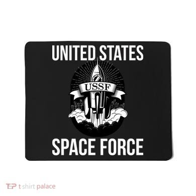 USSF United States Space Force Rocket Blast Mousepad