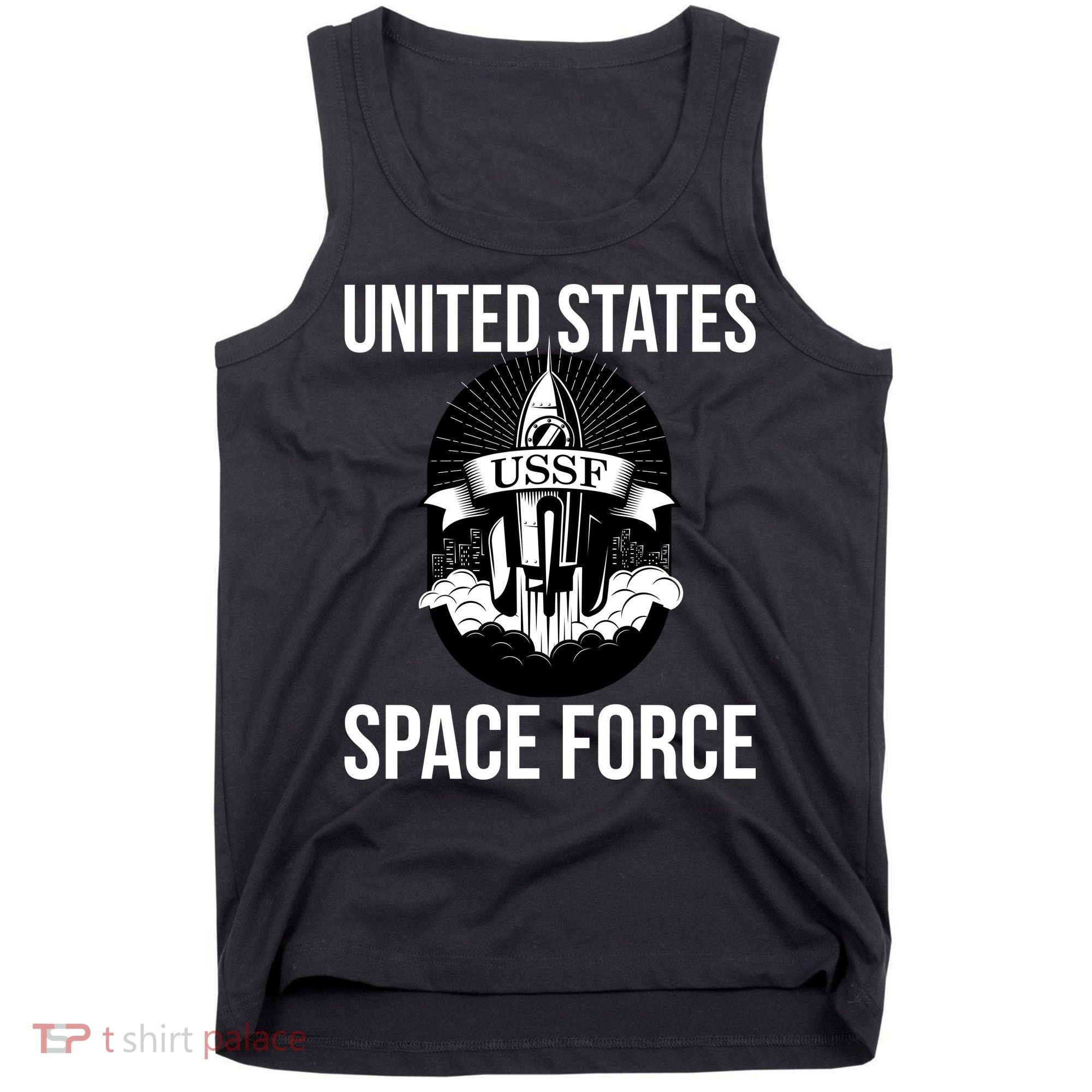 USSF United States Space Force Rocket Blast Tank Top