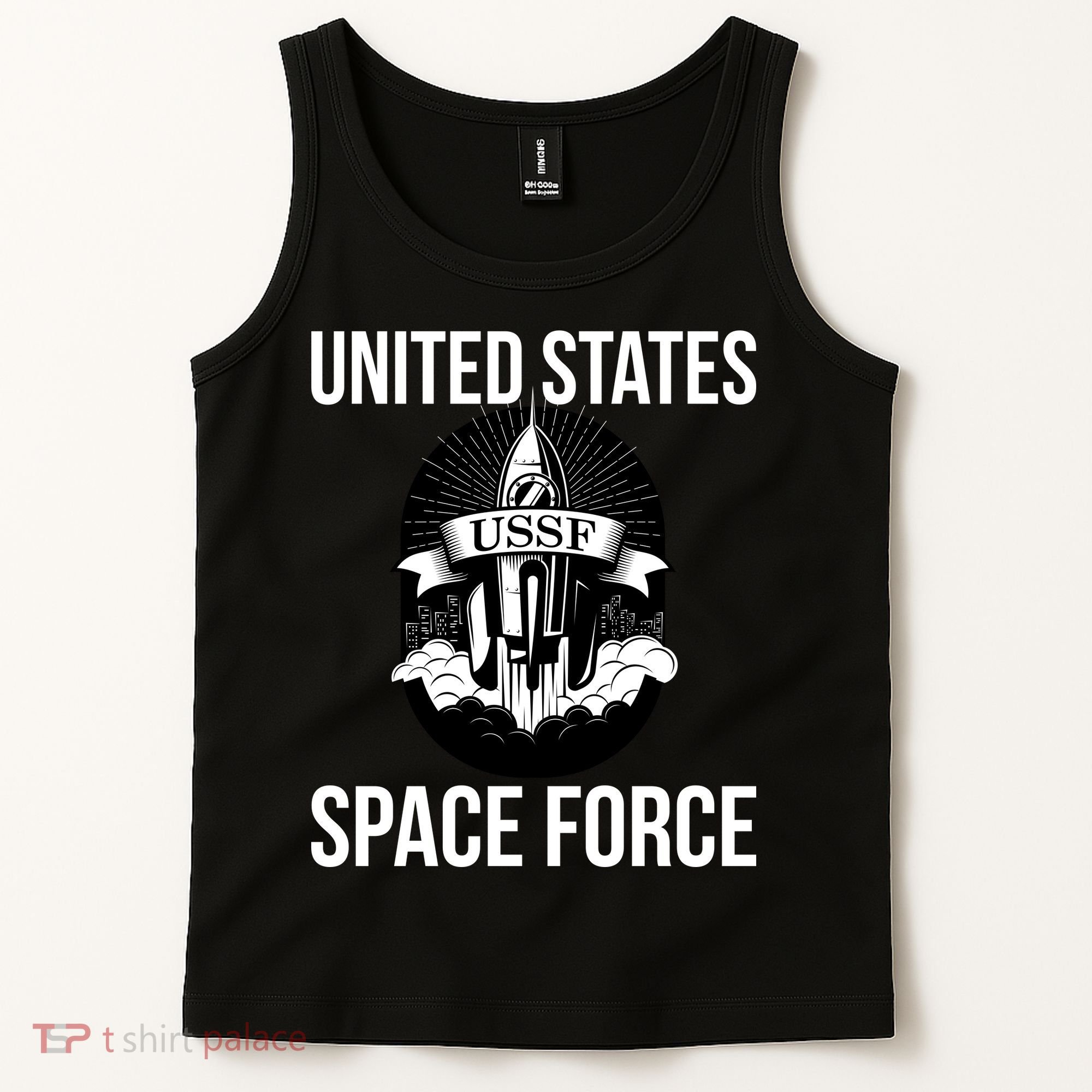 USSF United States Space Force Rocket Blast Tank Top
