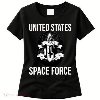 USSF United States Space Force Rocket Blast Women's T-Shirt