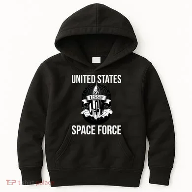 USSF United States Space Force Rocket Blast Kids Hoodie