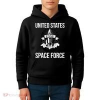 USSF United States Space Force Rocket Blast Kids Hoodie thumb 4