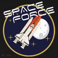 USSF United States Space Force Rocketship Emblem Backpack thumb 2