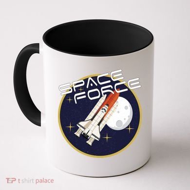 USSF United States Space Force Rocketship Emblem Coffee Mug