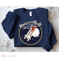 USSF United States Space Force Rocketship Emblem Sweatshirt thumb 2